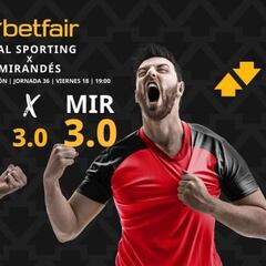 Real Sporting de Gijón vs. CD Mirandés: horario, dónde ver, pronósticos y clasificación