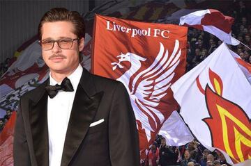 Brad Pitt tiene amigos que le van al equipo ingl¨¦s, por lo que ¨¦l ha decidido seguir ese ejemplo.