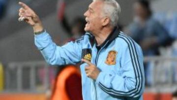 Quereda, seleccionador español.