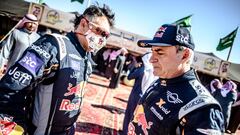 Lucas Cruz y Carlos Sainz en Hail.