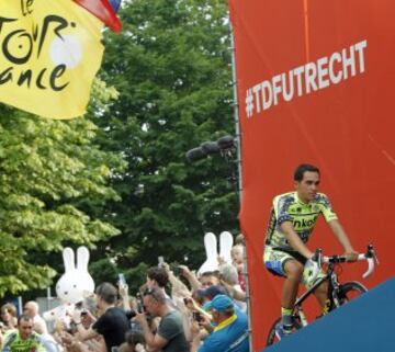 Los equipos que participarán en el Tour de Francia fueron presentados en Utrecht.