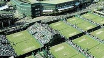<b>LA CATEDRAL. </b>Este es el All England Club, la catedral del tenis mundial está en esas pistas de hierba. desembarca hoy la Gran Armada del tenis español con un sorteo durísimo.