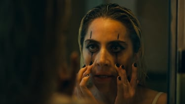 Joker 2 Folie à Deux caras Lady Gaga Harley Queen demente película DC