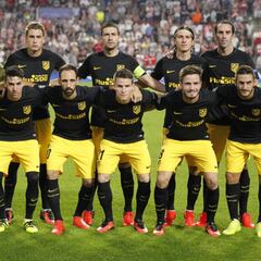 Uno a uno del Atlético: Saúl decisivo y Oblak salvador