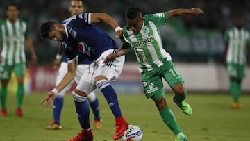Atlético Nacional necesita vencer a Millonarios en casa