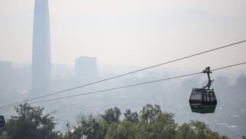 Humo en Santiago: meterélogo explica el fenómeno, sus riesgos y la relación con los incendios