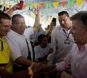 El presidente Santos: "Hoy es un día histórico para Colombia"