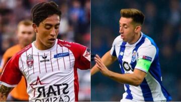 Héctor Herrera y Omar Govea, capitanes en Europa