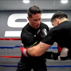 Lo de Torres y el boxeo va muy en serio: su 'sparring' con el campeón Maravilla Martínez