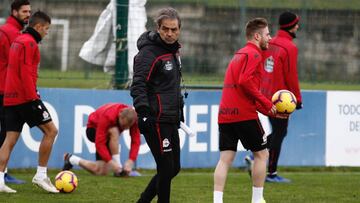 Entrenamiento Deportivo de La coruña Natxo Gonzalez