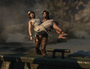 ¿Qué pasó con Sam en Tomb Raider?