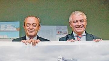 <b>TODOS PARA UNO. </b>A escote, así van a pagar Ayuntamiento, Gobierno de Cantabria y Racing las nuevas Instalaciones de La Albericia.