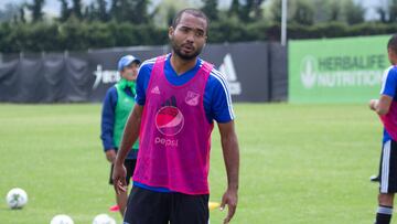 Luis Payares regresa a entrenamiento con Millonarios