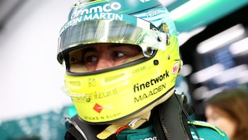 Fernando Alonso (Aston Martin). Yeda, Arabia Saud¨ª. F1 2025.