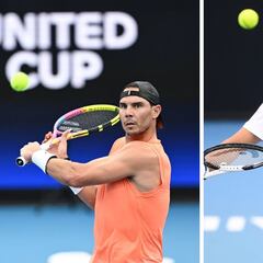 Nadal y Djokovic ya entrenan en Australia