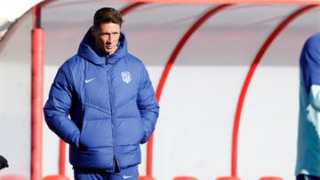 Fernando Torres, entrenador del Juvenil A del Atlético.