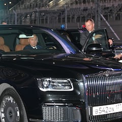 El coche de lujo que ha regalado Putin a Kim Jong-un