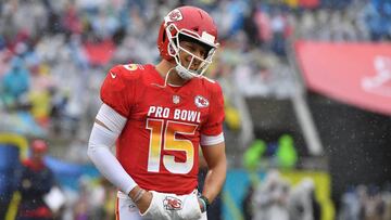 El quarterback de los Chiefs usó el Tazón de los Profesionales para demostrar de nueva cuenta su talento.