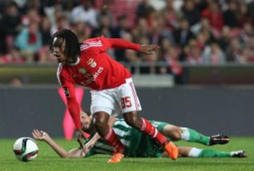 Renato Sanches, joven centrocampista del Benfica.