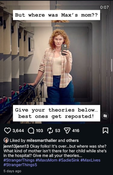 La actriz de ‘Stranger Things’ que cree que no estuvo en el final por tener cáncer: “Rodar me hubiera ayudado”