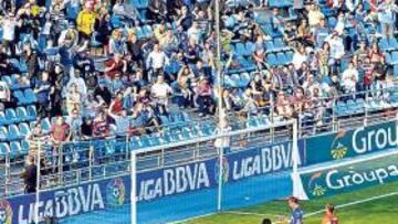 <b>LA REMONTADA. </b>Soldado sellaba de esta forma la remontada del Getafe al gol de Maidana al inicio de la segunda parte.