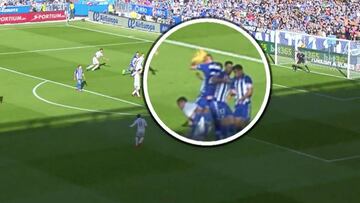 ¿Fue mano de Deyverson?: el dudoso penal para el Madrid