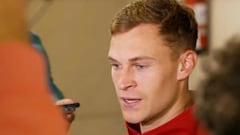 ¡Arde el Bayern! Kimmich responsabilizó a un compañero tras la goleada del Barcelona