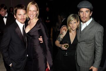 Ethan Hawke, con Uma Thurman y Ryan Shawhughes