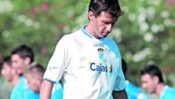 <b>SATISFECHO. </b>El técnico navarro terminó contento con el trabajo realizado en Montecastillo.