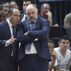 Pablo Laso: "El verano le ha venido magnífico a Llull"