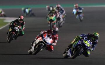 Valentino Rossi y Andrea Dovizioso