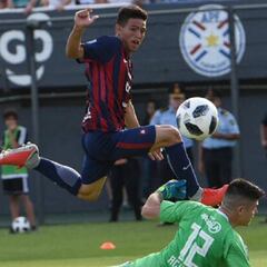 Con 14 años y ya marca en un Clásico: Fernando Ovelar