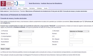 Dónde votar en Cádiz | ¿Qué colegio me toca en las elecciones y cómo saber mi mesa electoral?