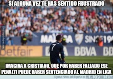 Los memes más divertidos del penalti fallado por Cristiano Ronaldo