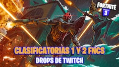 FNCS Temporada 1 de Fortnite, Clasificatoria 1 y 2: fechas, horarios y cómo conseguir drops de Twitch