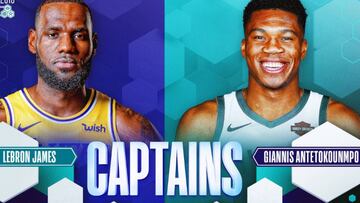 Nueva 'guerra de capitanes': LeBron contra Antetokounmpo