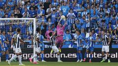 Ian Mackay, portero del Deportivo, atraviesa un gran momento de forma.