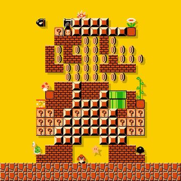 Ilustración - Super Mario Maker (WiiU)