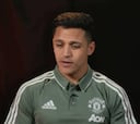 La frase que utilizó Alexis para confesar su amor por el United