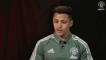La frase que utilizó Alexis para confesar su amor por el United
