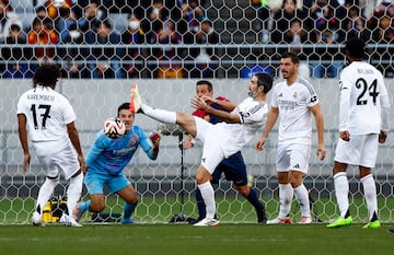 Fernando Sanz se marcó un gol en propia puerta.