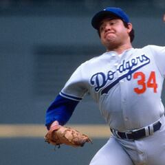 Los números de Fernando Valenzuela en MLB