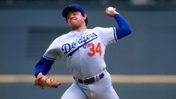 Los números de Fernando Valenzuela en MLB