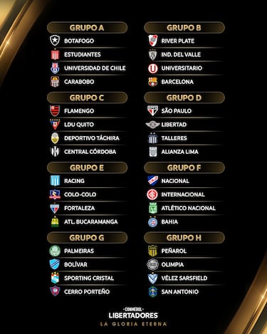 Así se reparten los cupos de la Copa Libertadores: por qué Colombia lleva menos equipos que otros países