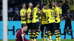 El Borussia recibir&aacute; al Real Madrid tras haberle endosado un 6-1 al Monchengladbach en la Bundesliga.