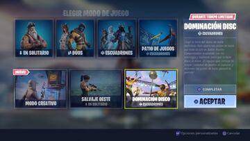 Dominación Disco es un buen modo de juego para completar este desafío