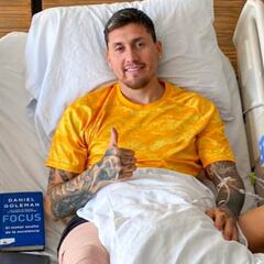 Nicolás Castillo será dado de alta en los próximos días