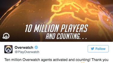 Overwatch ya tiene más de 10 millones de jugadores