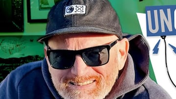 Ronnie Bonner con gafas de sol y gorra