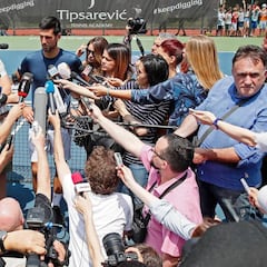 Djokovic responde a Kyrgios tras sus críticas: "No sé por qué dice esas cosas"